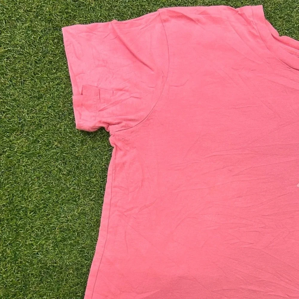Polo Ralph Lauren Pink The Big Shirt Rainbow Ombre Big Pony T-Shirt‎ Mens Small